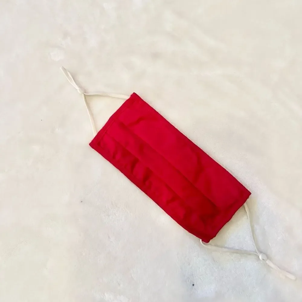 Old navy red face mask